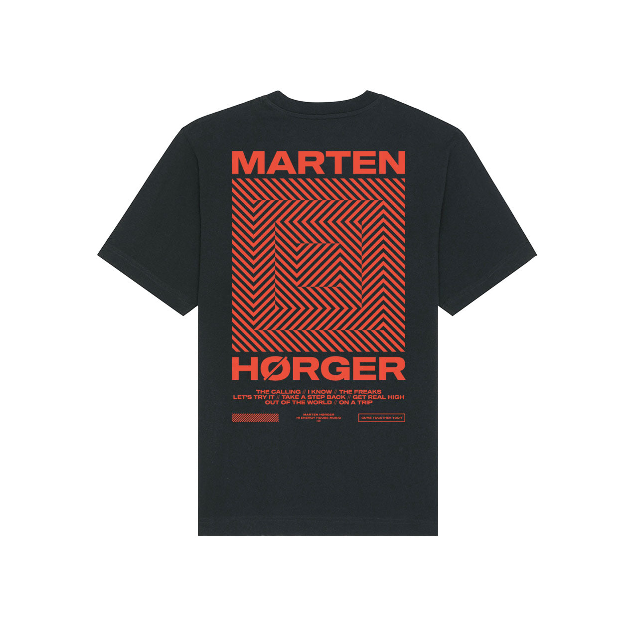 Marten Horger Merch DISCØGRAPHY SHIRT black