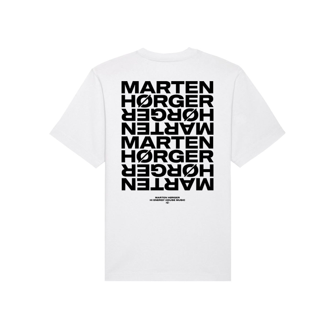 Marten Horger Merch Mirror Shirt white